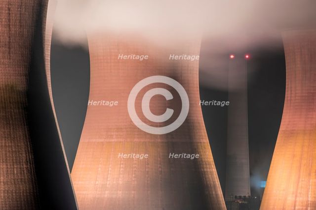 Ironbridge B Power Station, Buildwas Road, Buildwas, Shropshire, Shropshire, 2015. Creator: Steven Baker.