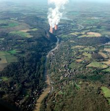 Ironbridge Gorge and Buildwas Power Station, Shropshire, 2001. Artist: EH/RCHME staff photographer