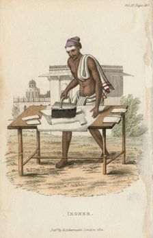 Ironer, 1822. Creator: Anon