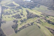 Ironstone mining shaft mounds, Tankersley Park, Barnsley, 2015. Creator: Historic England