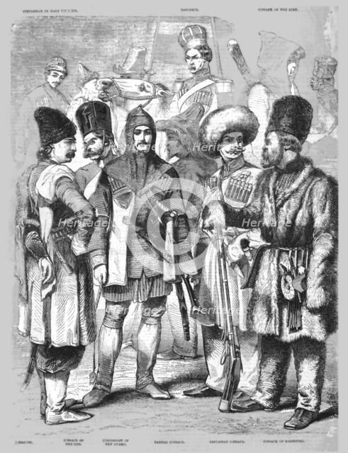 'Irregular Troops; The Russian Army c1854', 1854. Creator: Unknown.