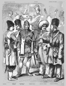 Irregular Troops; The Russian Army c1854 1854. Creator: Unknown
