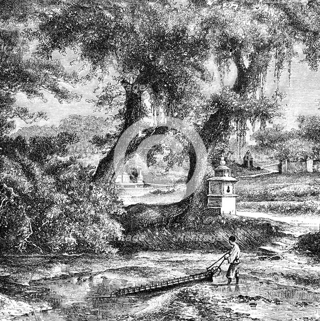 Irrigation pump, South China, c1890. Artist: Unknown
