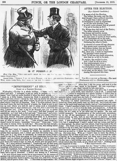 'Is it Possible?', 1885. Artist: Unknown