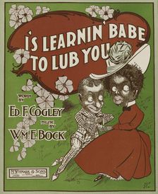 I's learnin babe to lub you! 1901. Creator: Unknown