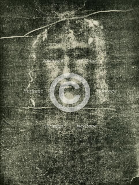 'Is The Visible Image Upon The Holy Shroud A Photograph Of Christ?', 1902. Creator: Unknown.