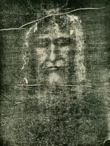 Is The Visible Image Upon The Holy Shroud A Photograph Of Christ? 1902. Creator: Unknown