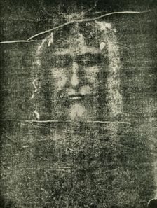 Is The Visible Image Upon The Holy Shroud A Photograph Of Christ? 1902. Creator: Unknown