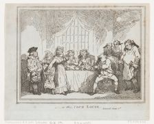 Is This Your Louse?, 1787., 1787. Creator: Thomas Rowlandson