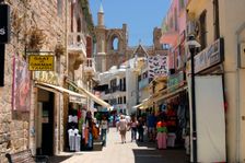 Istiklal Caddesi, Famagusta, North Cyprus. Creator: Peter Thompson