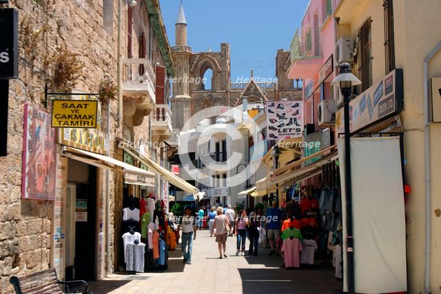 Istiklal Caddesi, Famagusta, North Cyprus. Creator: Peter Thompson.