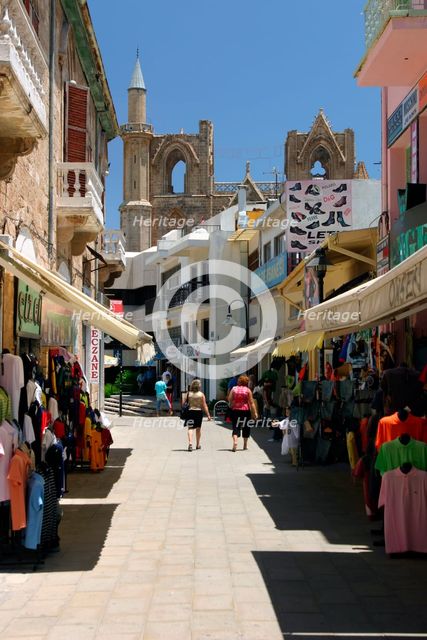 Istiklal Caddesi, Famagusta, North Cyprus. Creator: Peter Thompson.