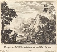 Istria, Carnero Gulf, 1681. Creator: Melchior Küsel