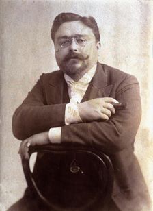 Isaac Albéniz (1860-1909), Spanish composer, photography around 1895-96