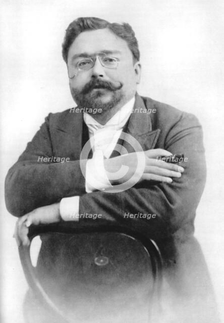 Isaac Albéniz (1860-1909), Spanish pianist and composer. Artist: A Esplugas