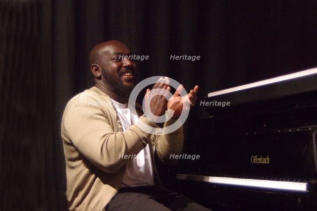 Isaac Asumadu, Aaron Liddard Quintet, Verdict Jazz Club, Brighton, East Sussex, 25 Mar 2023. Creator: Brian O'Connor.