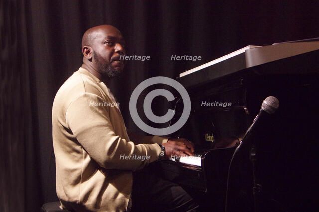 Isaac Asumadu, Aaron Liddard Quintet, Verdict Jazz Club, Brighton, East Sussex, 25 Mar 2023. Creator: Brian O'Connor.