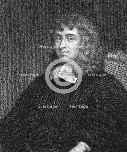 Isaac Barrow (1630-1677), English mathematician and cleric. Artist: Unknown