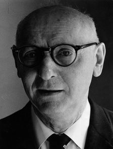 Isaac Bashevis Singer (1904-1991), Polish-born American writer. Creator: Unknown