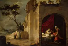 Isaac Blessing Jacob, 1667. Creator: Bartolomé Esteban Murillo