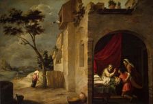 Isaac Blessing Jacob, 1667. Creator: Bartolomé Esteban Murillo
