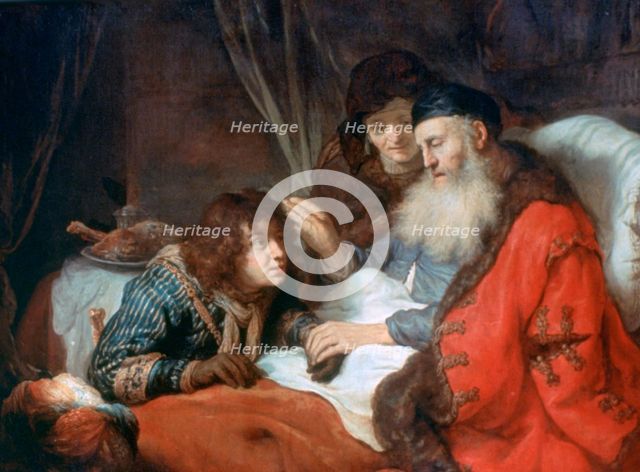 'Isaac Blessing Jacob', 1638. Artist: Govaert Flinck