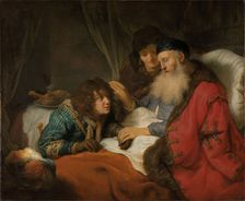 Isaac Blessing Jacob, c.1638. Creator: Govaert Flinck