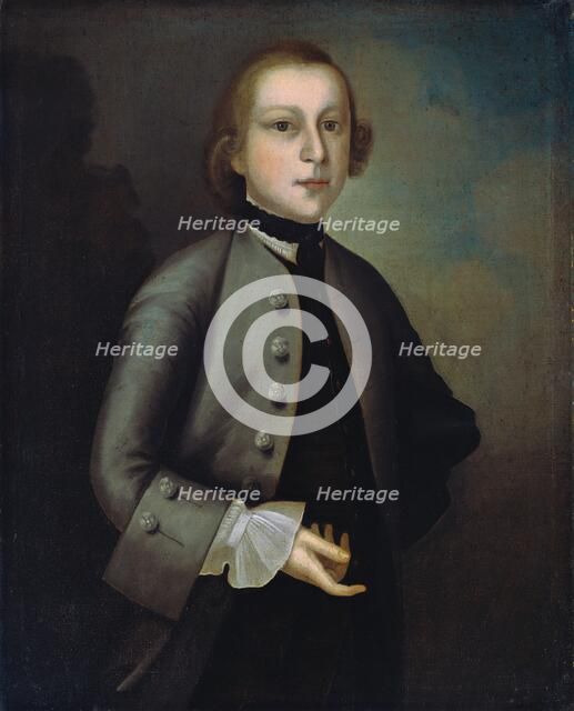 Isaac Foster, Jr., 1755. Creator: Joseph Badger.