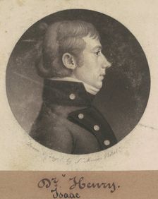 Isaac Henry, 1802. Creator: Charles Balthazar Julien Févret de Saint-Mémin
