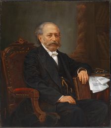 Isaac Mayer Wise, 1881. Creator: Morris Goldstein