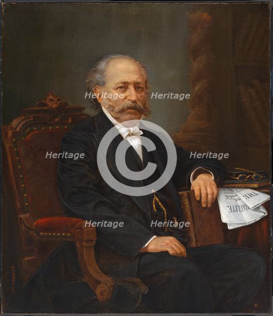 Isaac Mayer Wise, 1881. Creator: Morris Goldstein.