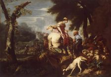 Isaac Meeting Rebecca, 1640. Creator: Giovanni Benedetto Castiglione
