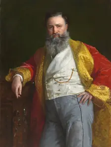 Isaac Merrit Singer, 1869. Creator: Edward Harrison May