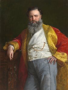 Isaac Merrit Singer, 1869. Creator: Edward Harrison May