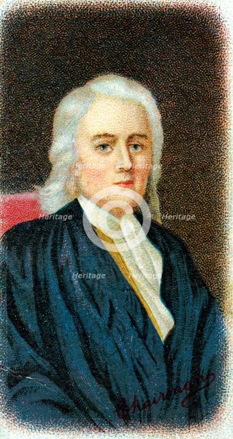 Isaac Newton, English mathematician, astronomer and physicist. Artist: Unknown