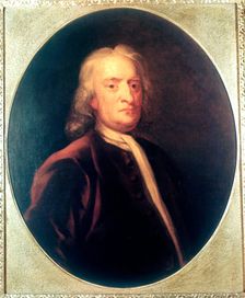 Isaac Newton, English mathematician, astronomer and physicist, c1725. Artist: John Vanderbank