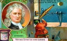 Isaac Newton, English mathematician, astronomer and physicist, (c1900)