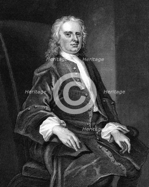 Isaac Newton, English mathematician, physicist and astronomer. Artist: Unknown
