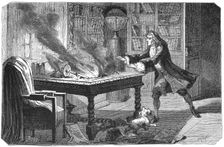 Isaac Newton, English scientist and mathematician, 1874. Creator: Unknown