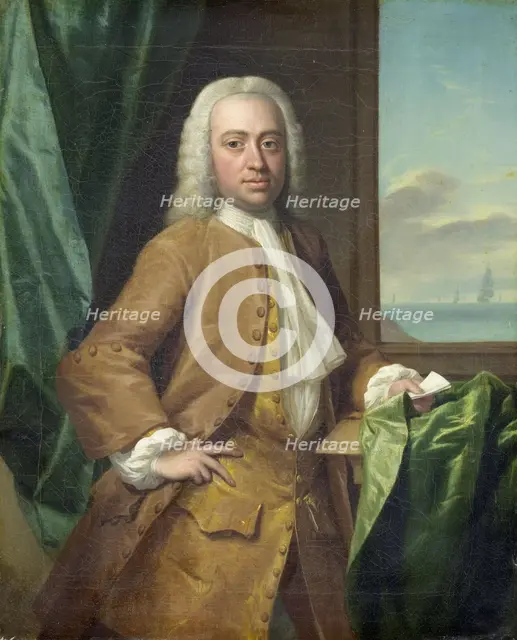 Isaac Parker (1702-55), Merchant of Middelburg, 1734. Creator: Philip Van Dijk.