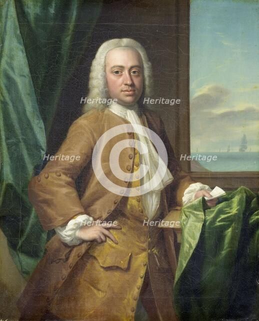 Isaac Parker (1702-55), Merchant of Middelburg, 1734. Creator: Philip Van Dijk.