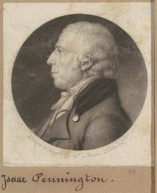 Isaac Penington, 1802. Creator: Charles Balthazar Julien Févret de Saint-Mémin