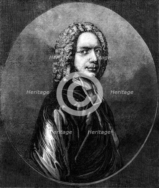 Isaac Watts, the National Portrait Gallery, 1871. Creator: Unknown.