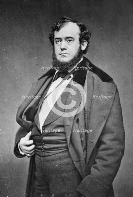 Isaac Vanderbeck Fowler, between 1855 and 1865. Creator: Unknown.