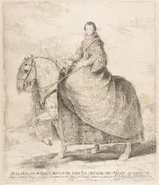 Isabel of Bourbon, Queen of Spain and wife of Philip IV (D. Isabel de Borbon, Reyna de Esp..., 1778. Creator: Francisco Goya