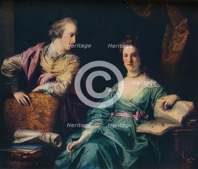 'Isabel and Thomas Crathorne', 1767. Artist: Francis Cotes.