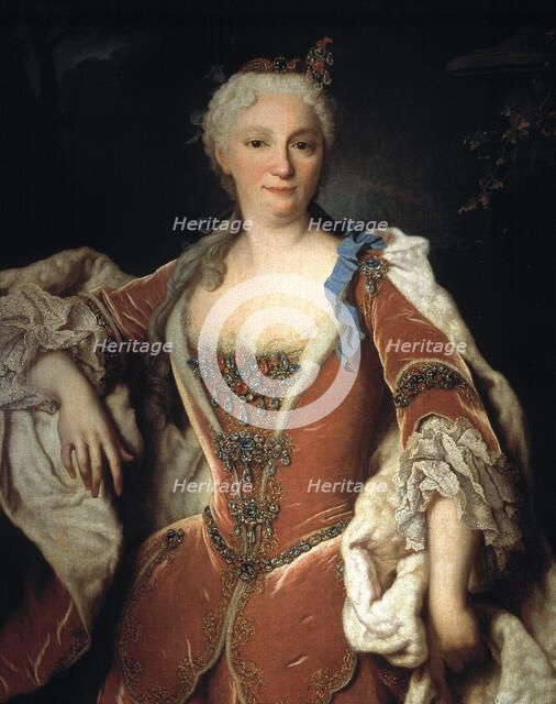 Isabel de Farnesio (1692-1766), second wife of Felipe V.