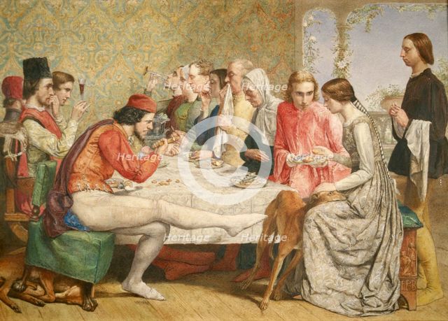 'Isabella', 1849. Artist: John Everett Millais