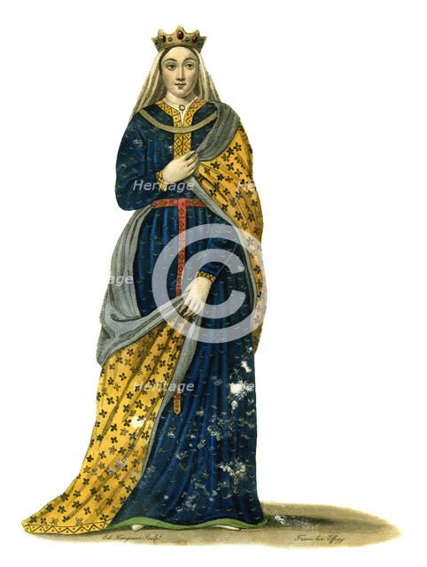 Isabella, Countess of Angouleme and queen consort of England, (1841).  Creator: Edward Hargrave.