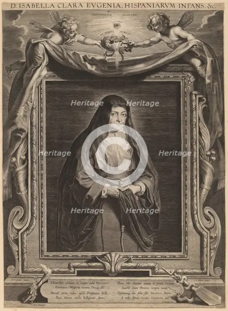 Isabella Clara Eugenia, Infanta of Spain. Creator: Paulus Pontius.